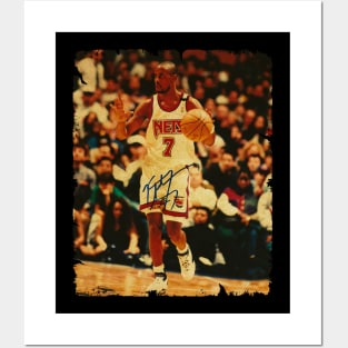 Kenny Anderson - Vintage Design Of Basketball Posters and Art